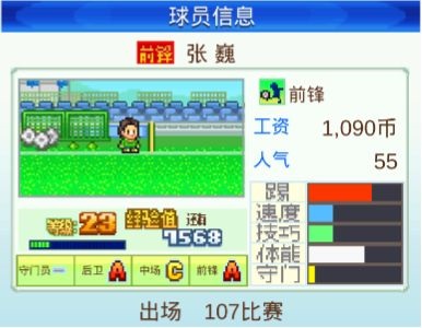 冠军足球物语2最强球员开罗君_冠军足球物语2最强球员版_冠军足球物语2最强球员